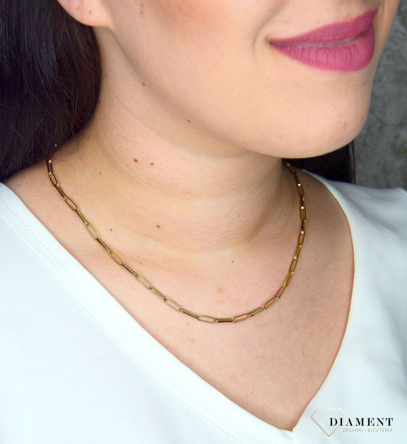 Złoty łańcuszek 585 długi ankier 4 mm DIA-LAN-3147-585 4mm (1).jpg